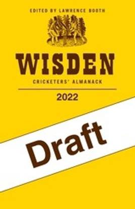 Wisden Cricketers' Almanack 2022