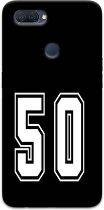 CustomEra Back Cover for Oppo A12 (Number 50 Design)