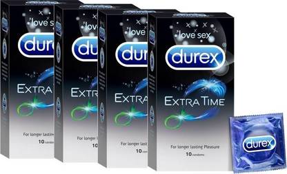 DUREX Extra Time Pack Of 40s Condom