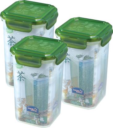 LOCK & LOCK Plastic Tea Coffee & Sugar Container  - 1.2 L