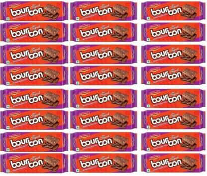 BRITANNIA Bourbon 1440 gmcombo pack Plain Biscuit