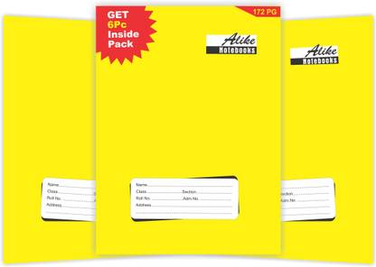 Alike 2021-BIG SQUARE Book-size Notebook BIG SQUARE 172 Pages
