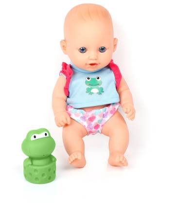 Miss & Chief by Flipkart 10 Inch Premium Baby Doll with Bath Squiter, Extreme fun to play with Kids
