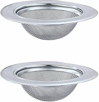 Swilco Kitchen Sink Stainless Steel Push Down Strainer