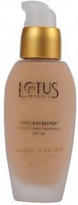 LOTUS HERBALS Natural Blend Comfort Liquid Spf-20 Foundation