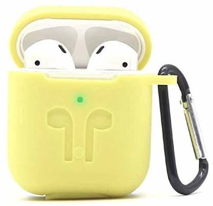 TANISHKA EXPORT Silicone Press and Release Headphone Case For Apple Airpods 1st Generation, Apple Airpods 2nd Generation