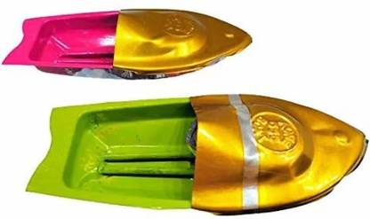 Handcraft! Aluminium Alloy Beautiful Handmade Boat Put Steamer