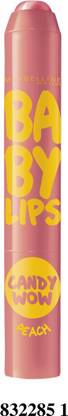 MAYBELLINE NEW YORK Baby lips Candy Wow Lip Balm Peach