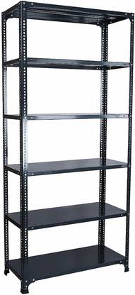 Rackchahiya Angle CRC Sheet 6 Shelves Multipurpose StorageDimension 12X36X60' Luggage Rack