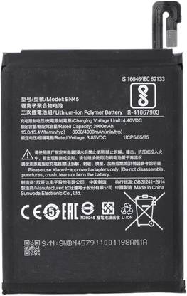 LIFON Mobile Battery For  Xiaomi Redmi Note 5 Pro Battery BN45