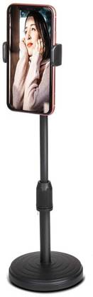 Alchiko Multi Functional Live Broadcast Desktop Holder Retractable Disc Mobile Phone Holder With 360 Degree Rotating Phone Bracket Mobile Holder