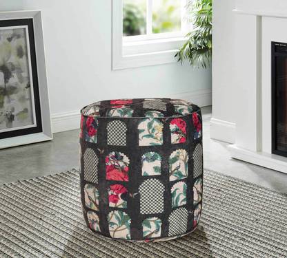India Circus by Krsnaa Mehta Fabric Pouf