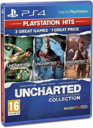 Uncharted -The Nathan Drake Collection 3 in 1 PS4 Game (PlayStation Hits)
