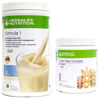 Herbalife Nutrition FORMULA 1KULFI FLAVOUR WITH ACTIVE FIBER COMPLEX SET OF 2 Protein Shake