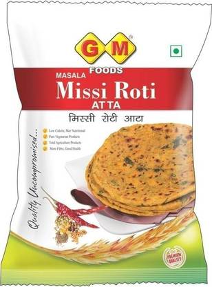 GM FOODS Masala Missi Roti Atta 1kg 1000 g