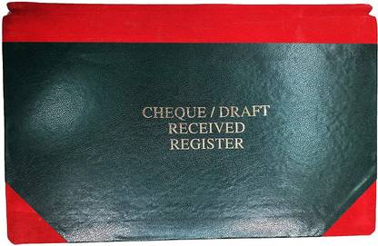 LRS Cheque Receive Register 1-Part Cheque Receive Register