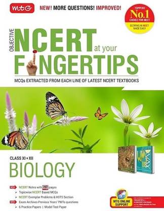 Mtg Ncert Fingertips Biology Textbook In English