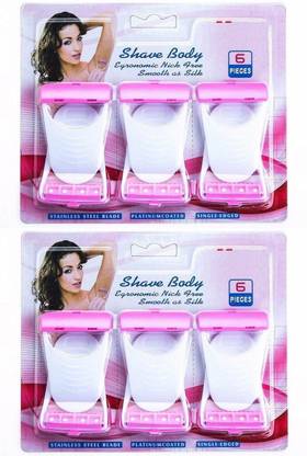 Matte Curve Body Shaver for Women Pack of 12  Shaver For Women