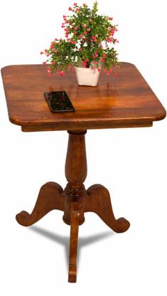 FUREON Side Table mobile snack table for coffee laptop tablet, slides next to sofa couch, wood looks accent furniture Solid Wood End Table