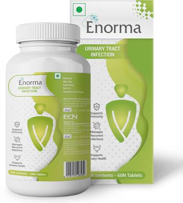 Enorma Urinary Tract Infection Immunity Booster, Manages Recurrent Infections Urology