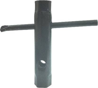 FIXKIT spark plug opening tool Double Sided Pipe Wrench with Tommy Bar Double Sided Pipe Wrench