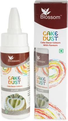 Blossom Silver Edible Cake Dust Powder Metallic Colour for Cake Icing Décoration- CD09 Sparkling Sugar
