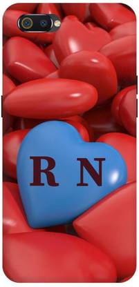 Thecoverking Back Cover for Realme C2 ( R N name, R N word, R N alphabet, R N latter, back cover