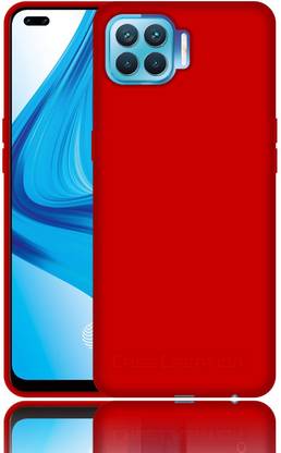 CASE CREATION Back Cover for Oppo F17 Pro Liquid Silicon OG Premium Case Cover