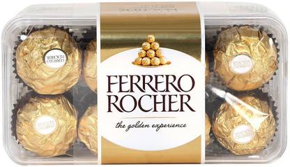 FERRERO ROCHER 16 Pcs Smoothly Melts Chocolate Truffles