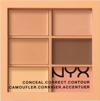 NYX PROFESSIONAL MAKEUP Conceal Correct Contour Palette 0.05 Oz 1.5 g Concealer