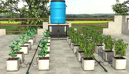 Jain Irrigation Systems JDKTK164TG Drip Irrigation Kit