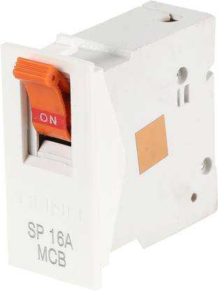 CONA Modular MCB 16A SP -C Type|16A SP MCB Switch|16 Ampere Single Pole MCB|Electricial Accessories|Master Switch 10211 MCB