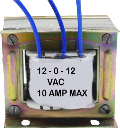 Nktronics 12-0-12 10 Amp step down transformer Power Supply Electronic Hobby Kit