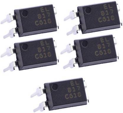 enifinity Goods 5 Pc PC817 Opto-coupler IC for Electronic Power Circuit Isolation Relay Driving Electronic Components Electronic Hobby Kit