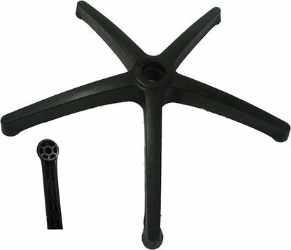 SAM Office Chair Spare Parts Chair Base Star Design Heavy Duty fit to Every revolving Chair (Without Wheel) Fixed Furniture Caster