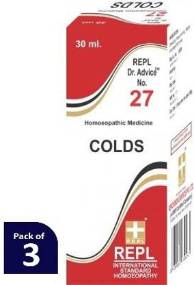 REPL Dr Advice No.27 COLDS Dilution