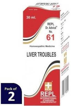REPL Dr Advice No.61 LIVER TROUBLES Dilution