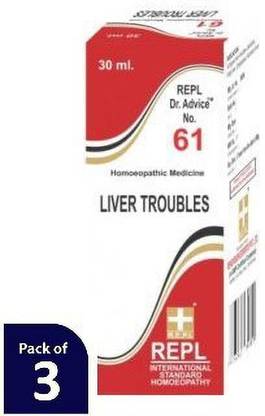 REPL Dr Advice No.61 LIVER TROUBLES Dilution