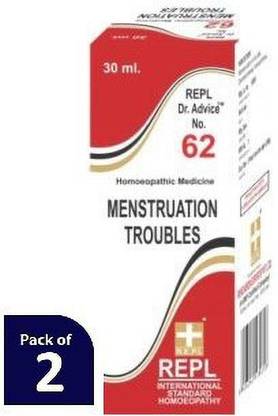 REPL Dr Advice No.62 MENSTRUATION TROUBLES Dilution