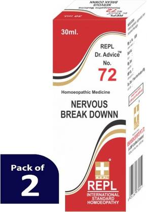 REPL Dr Advice No.72 NERVOUS BREAK DOWNN Dilution