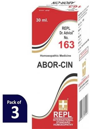 REPL Dr Advice No.163 ABOR-CIN Dilution