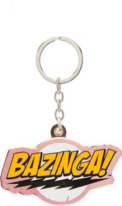 The Chaabi Shop Bazinga! Keychain, TBBT, Multicolour Key Chain