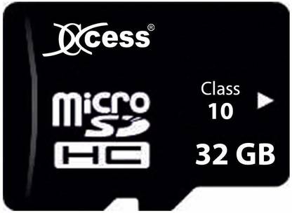 XCCESS X32GB 32GB MMC 32 GB MicroSD Card Class 10 80 MB/s  Memory Card Compatible with Mobile, Tablet, Camera, Gaming Console