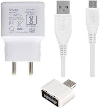 FYN Store Wall Charger Accessory Combo for Vivo Y11,Vivo V5 Plus, Vivo V3, Vivo V7, V7+, V9, V9 Youth, Vivo Y69, Vivo V5, Vivo V1, Vivo V1 max Vivo V3 max, Vivo V5s, Vivo Y53, Vivo Y21, Vivo V3, Vivo Y15, Vivo Y31L, Vivo Mobile Charger, Buy From Our Best Seller (GARG ASSOCIATES) Vivo V5, Vivo V7, Vivo V7 Plus, Vivo Y53, Vivo Y21(White)