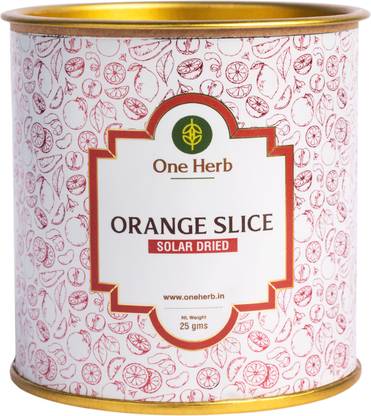 one herb Orange Slices – Solar Dried 25g Orange
