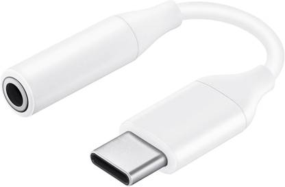 Technology Ahead White Type C To 3.5mm Jack Audio Speaker Adapter Cable - White For LeTv LeEco Le2 / Le2 Pro LeMax 2 Phone Converter (mentioned in description) (SET OF 2) Phone Converter
