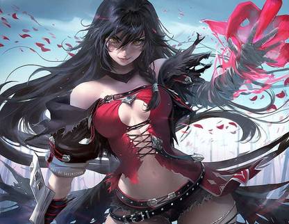 Video Game Tales Of Berseria Anime Girl Poster Paper Print
