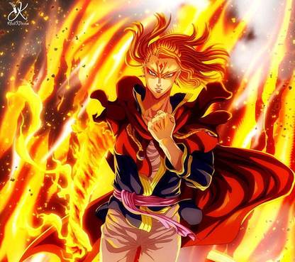Anime Black Clover Fuegoleon Vermillion Poster Paper Print