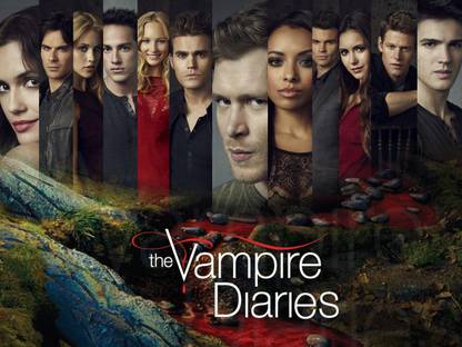 The Vampire Diaries Poster Fantasy All Paper Print