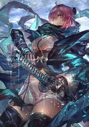 Fate Series Fate Grand Order Fou Fate Grand Order Signo Aaa Poster Paper Print